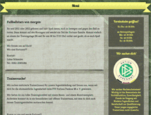 Tablet Screenshot of fortunapankow46ev.de